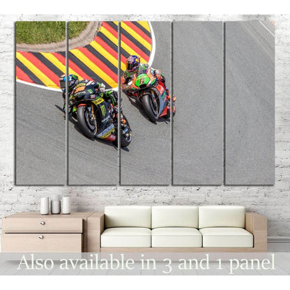 Yamaha & Aprilia №159 Ready to Hang Canvas Print - Zellart Canvas Prints ALL_Products, wd-159