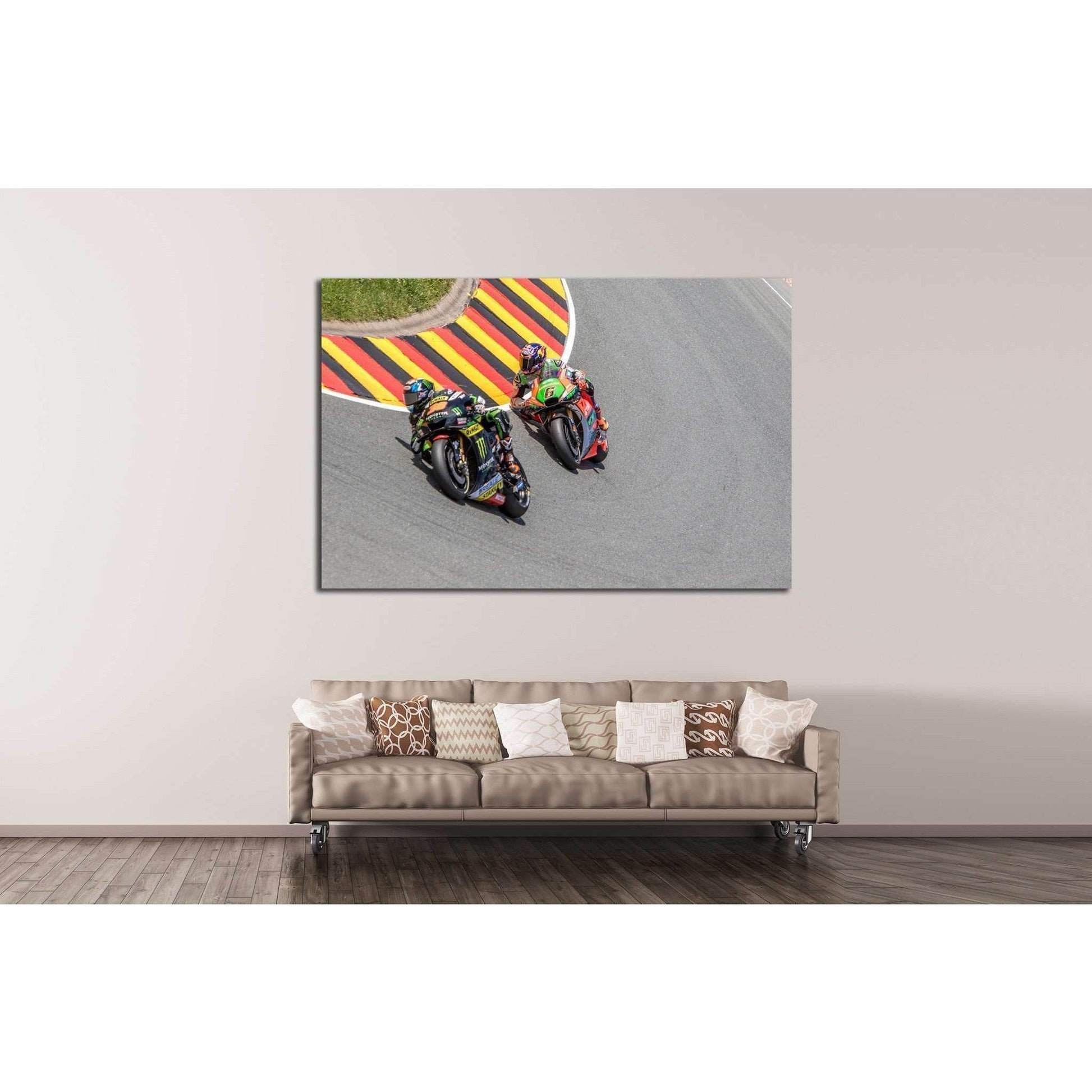 Yamaha & Aprilia №159 Ready to Hang Canvas Print - Zellart Canvas Prints ALL_Products, wd-159