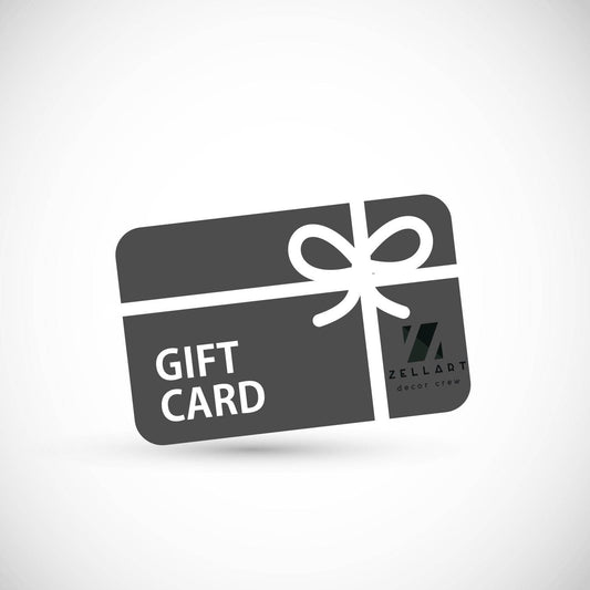 Zellart Gift CardCan't decide on a piece of art for them? Let them decide exactly what they want! Electronic gift cards are e-mailed directly to the recipient within a few minute of purchase. They have the recipient's name, the amount and a personal note